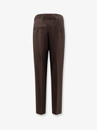 Toteme Wool trousers with pinces - Pepper