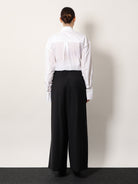 Toteme Wool trouser - Black