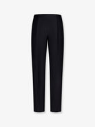 Toteme Slim Evening wool and silk trousers - Black