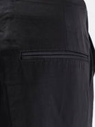 Toteme Easy Raw Edge viscose and linen trousers - Black