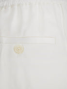 Toteme Viscose trousers - White