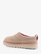 UGG W Tasman Meadow suede sandals with multicolor stitching - Beige