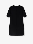 Valentino Virgin wool and silk mini dress - Nero Avorio
