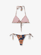 Zimmermann Aster nylon bikini with paisley print - Spliced