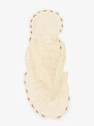 Zimmermann Seafoam Thong Rubber Sandals - Milk