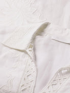 Zimmermann Indra long ramie dress - Ivory