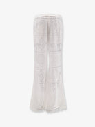 Zimmermann Aster embroidered trousers - Ivory