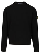 Stone Island Crew Neck Sweater - Black