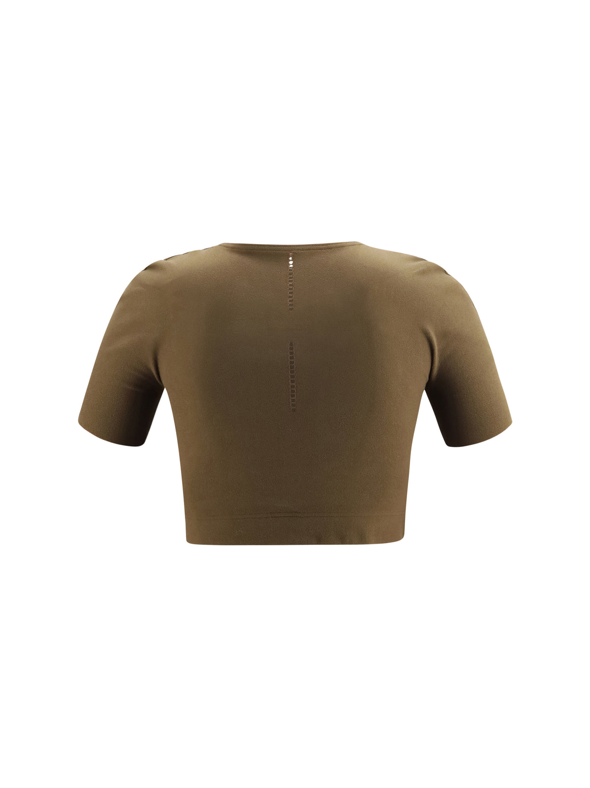 Wolford Seamless fitted sports T-shirt - Olive Dust