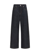 Brunello Cucinelli Straight-leg denim Jeans - Black