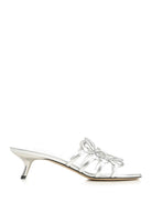 Loewe Paula's Ibiza Slide "Petal" - Silver
