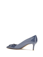 Valentino Garavani VLogo Signature patent leather Pumps - Blue Polvere