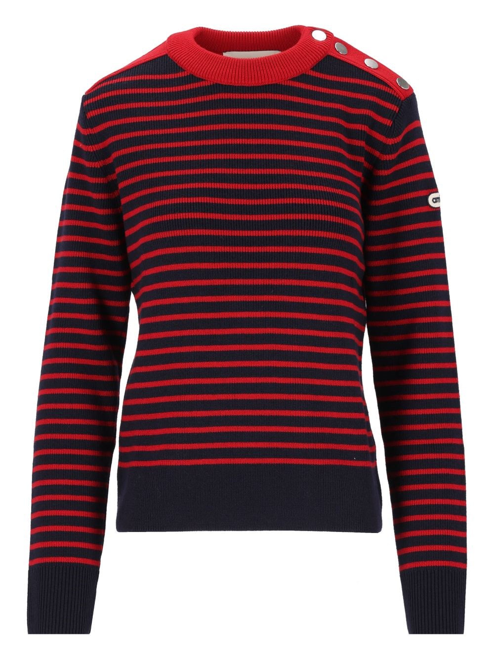 Ami Crew Neck Sweater - Red