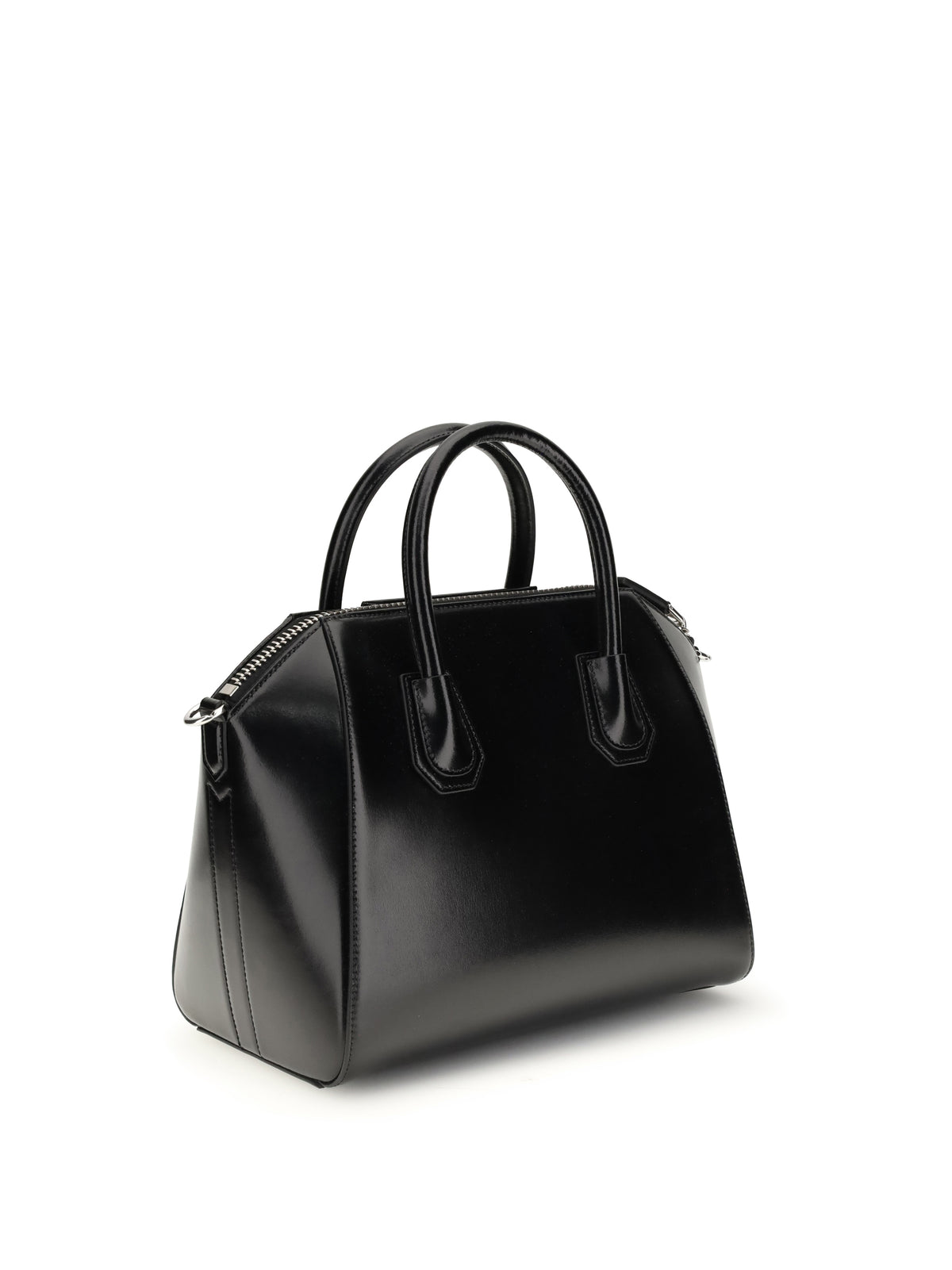 Givenchy Antigona small leather Box Handbag - Black