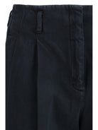 Golden Goose Cotton denim Pants - Black
