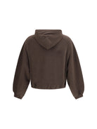 Jacquemus Le Montaigne Hooded Sweatshirt - Dark Brown 1