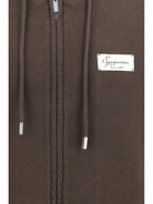Jacquemus Le Montaigne Hooded Sweatshirt - Dark Brown 1