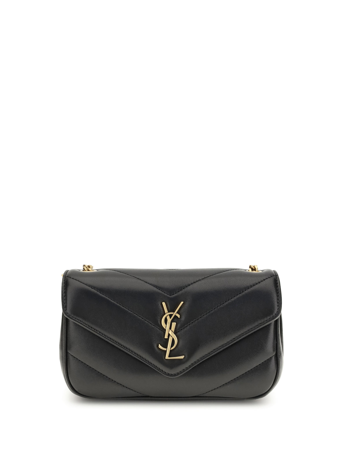 Saint Laurent Lou Lou mini Shoulder Bag - Black