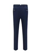 Brunello Cucinelli Dyed cotton Pants - Navy