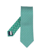 Ferragamo "Clarissa" Tie - Green