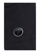 C.P. Company Stretch cotton satin Cargo Pants - Black