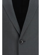 Valentino Single-breasted wool and mohair Jacket - 642 Raven
