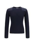 Fendi Ribbed wool Sweater - Blue Navy