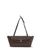 Savette Symmetry Trapeze Medium Shoulder Bag - Coffee