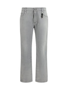 Ermanno Scervino Boyfriend Jeans - Gray Violet