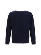 Brooksfield Crewneck Sweater - Blue Dark