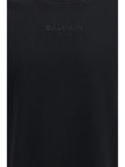 Balmain Embroidered logo T-shirt - Noir/Noir