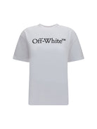 Off-White Big logo Bookish T-shirt - White-Black