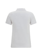 Maison Kitsuné Baby Fox cotton piqué Polo - White