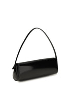Jil Sander Kante leather Shoulder Bag - Black