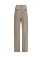 Kiton Cashmere drawstring Pants - Tortora