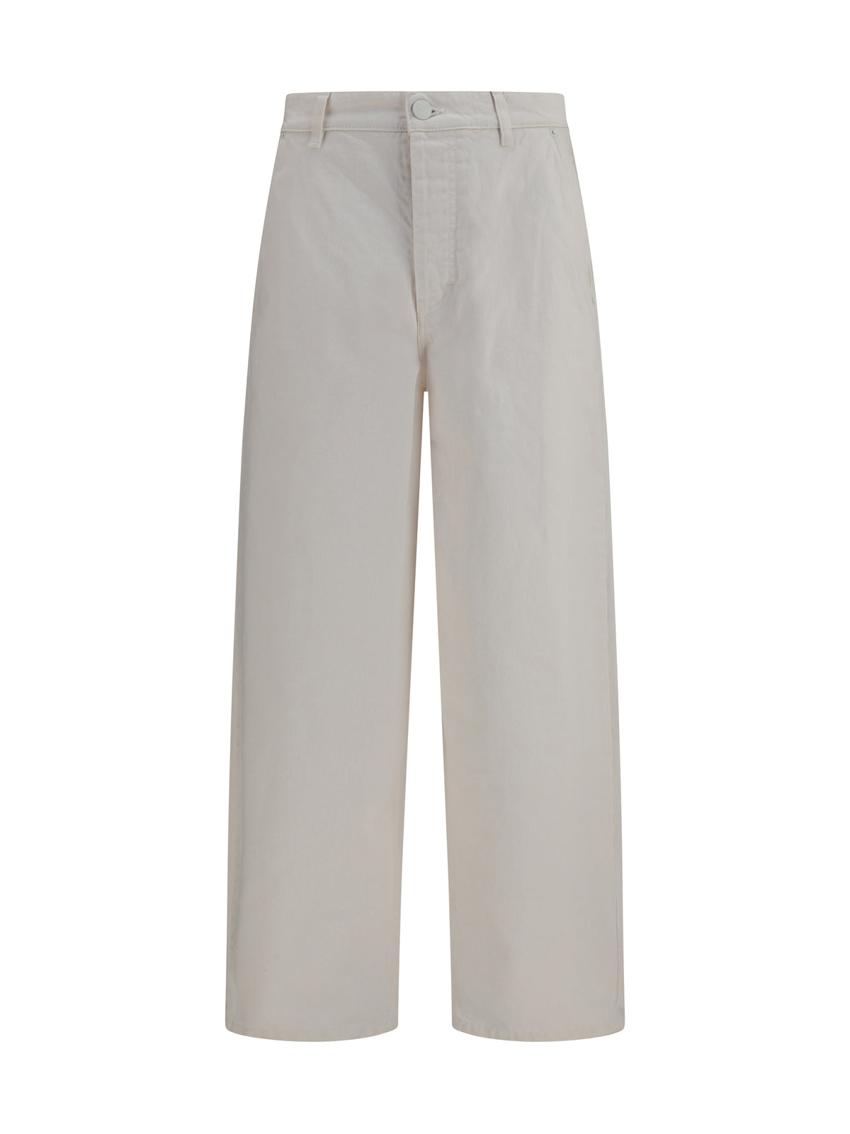 Ami Paris Balloon Jeans - Blanc Creme