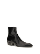 Saint Laurent Aurelien Splendor Ankle Boots - Black