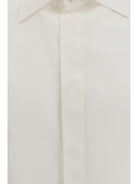 Valentino Rockstud Untitled Cotton Shirt - White