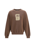 Palm Angels Palm Tree crewneck Sweatshirt - Brown - Khaki
