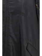 MM6 Maison Margiela Nylon Cape - Black