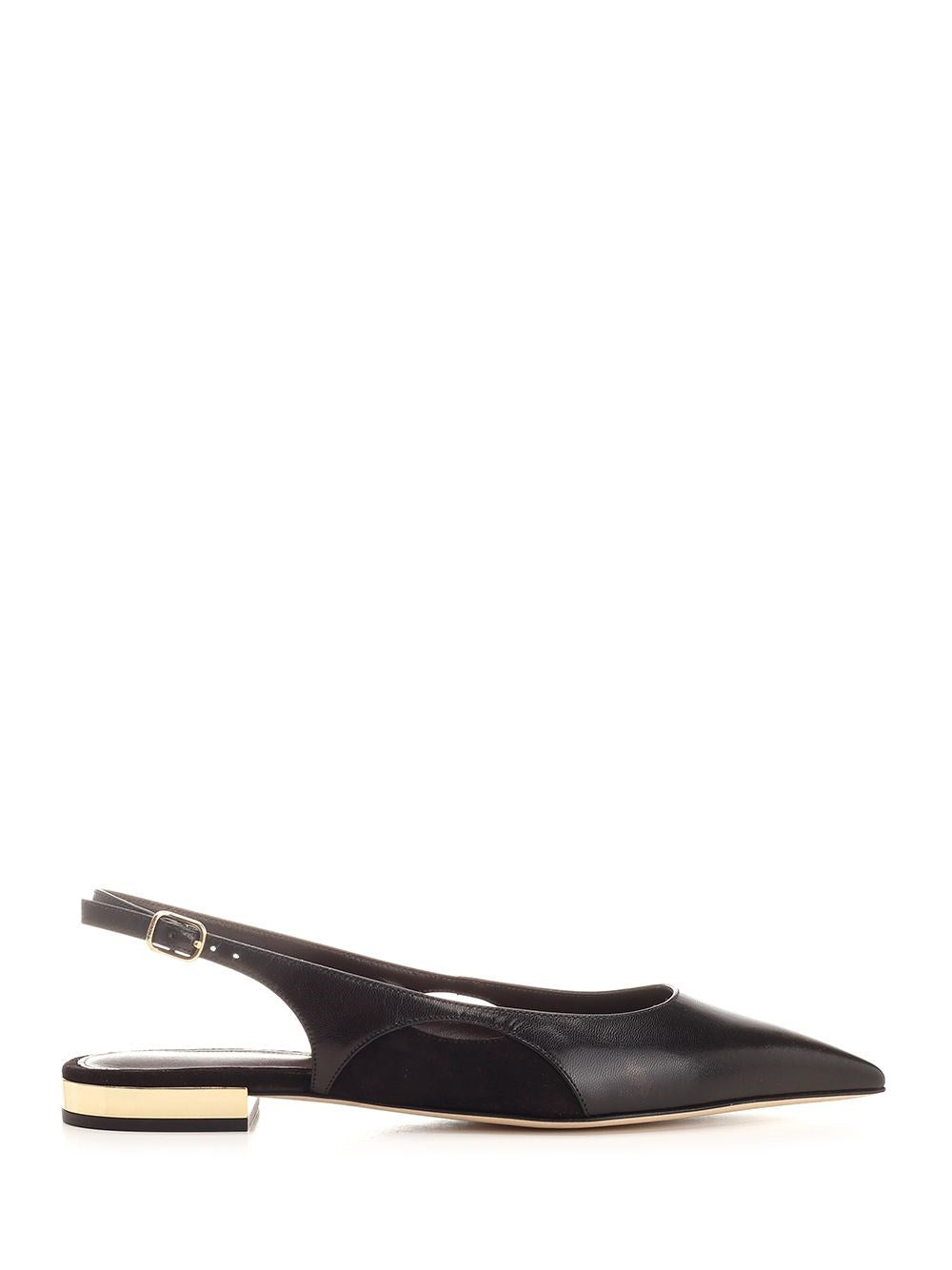 Chloe' "Saada" Slingback Pump - Black