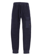 C.P. Company Fleece Cargo Pants - Blue