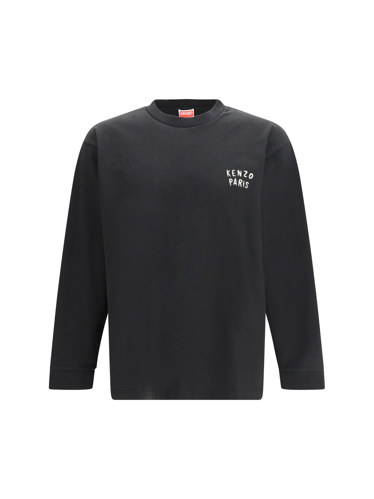 Kenzo Relaxed Fit Long-Sleeve T-shirt - Black