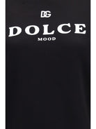 Dolce & Gabbana Cotton logo crewneck Sweatshirt - Black