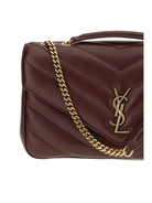 Saint Laurent LouLou Shoulder Bag - Lt Hot Wine