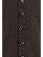 Brunello Cucinelli Cashmere Cardigan - Moro+Grigio Light