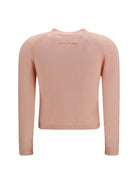 Acne Studios Cashmere V-neck Cardigan - Light Rose Pink