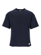 Saint Laurent Oversized Cotton T-Shirt By Saint Laurent - Blue