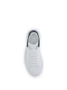 Alexander McQueen Oversized leather Sneakers - White/Blue Grey
