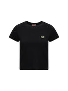 Kenzo Cotton T-shirt with the embroidered “Wild Tiger” - Black